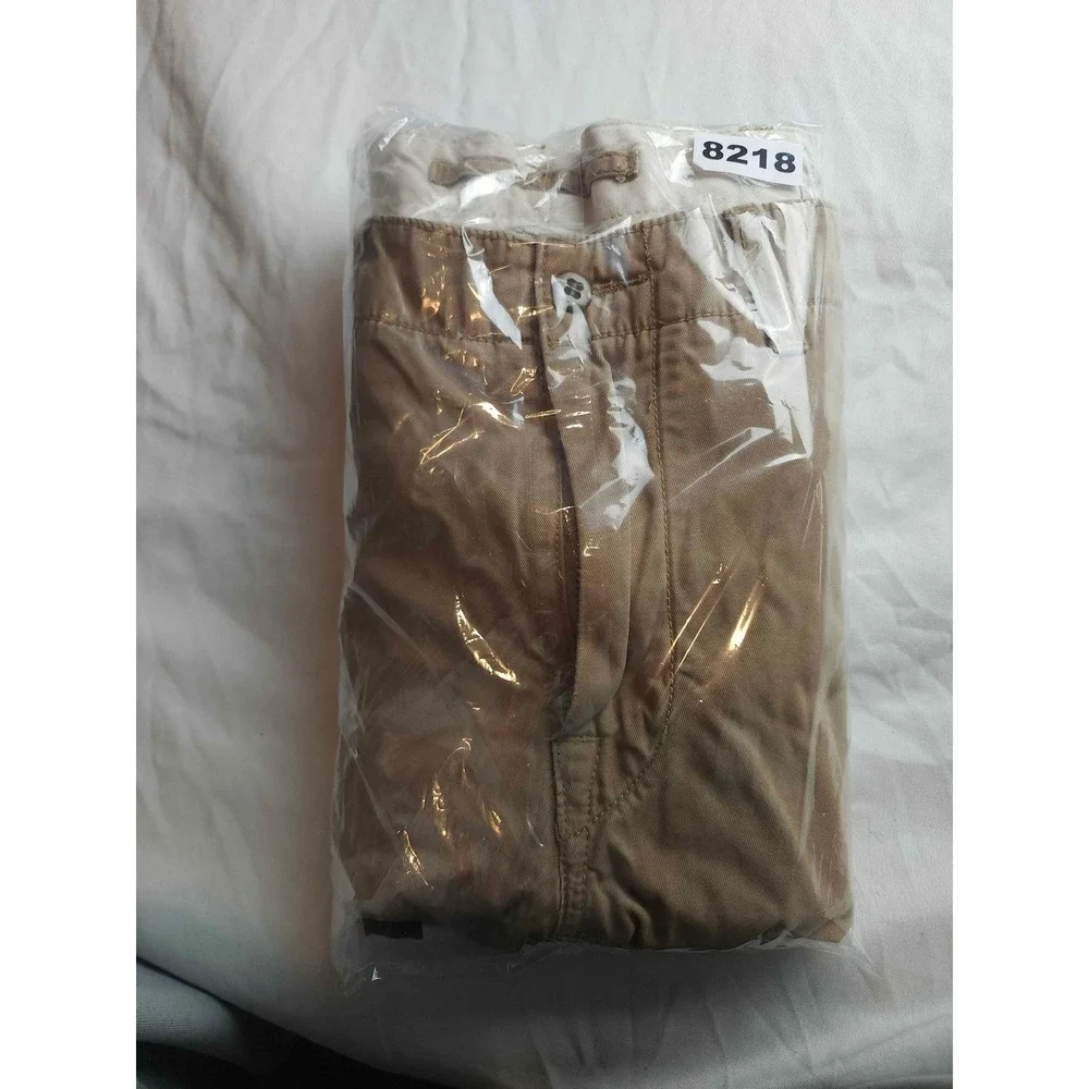 Polo Ralph Lauren Mens Chino Pants 33/32 Khaki Tan Straight Leg Button Fly